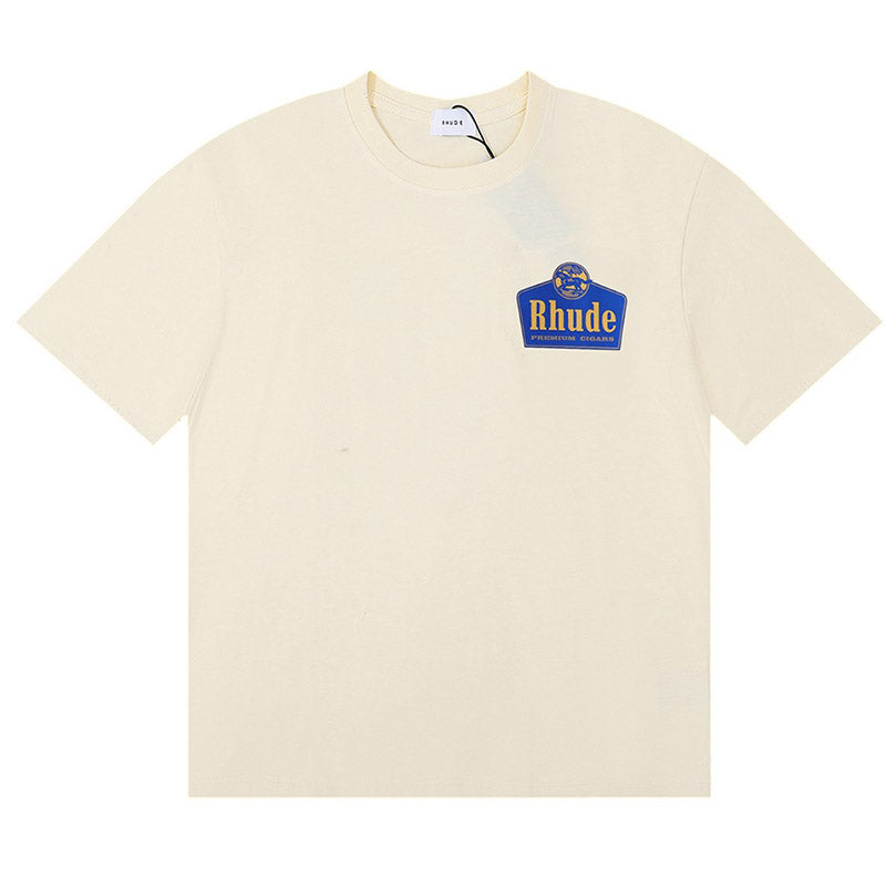 RHUDE logo-print cotton T-Shirts