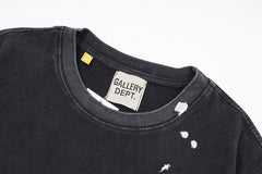 Gallery Dept Splash ink graffiti print T-Shirt