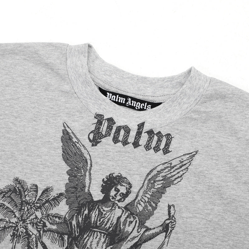 Palm Angels Slogan-Print Cotton T-Shirts