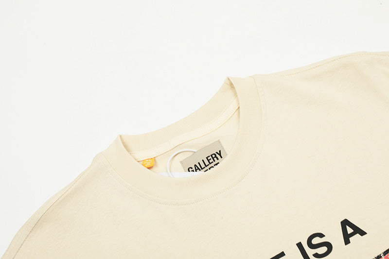 GALLERY DEPT.Blurred Letter Print T-Shirts