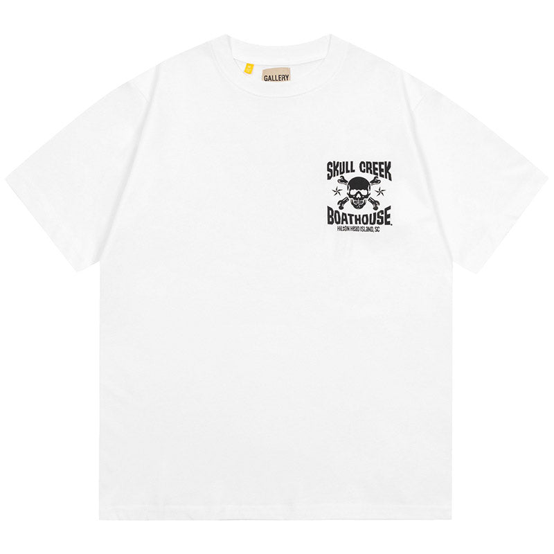 Gallery Dept skull letter print T-Shirts