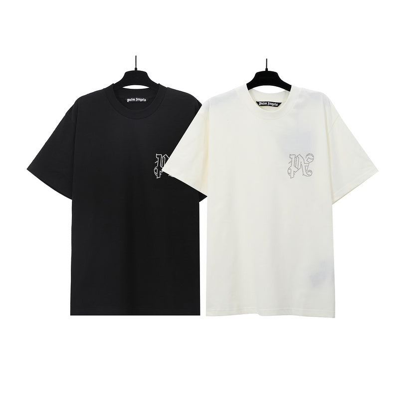 Palm Angels Monogram PA Stud Tee