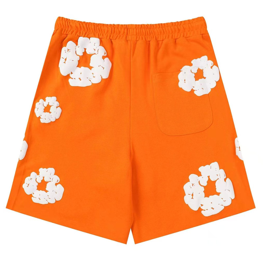 Denim Tears The Cotton Wreath Shorts Orange