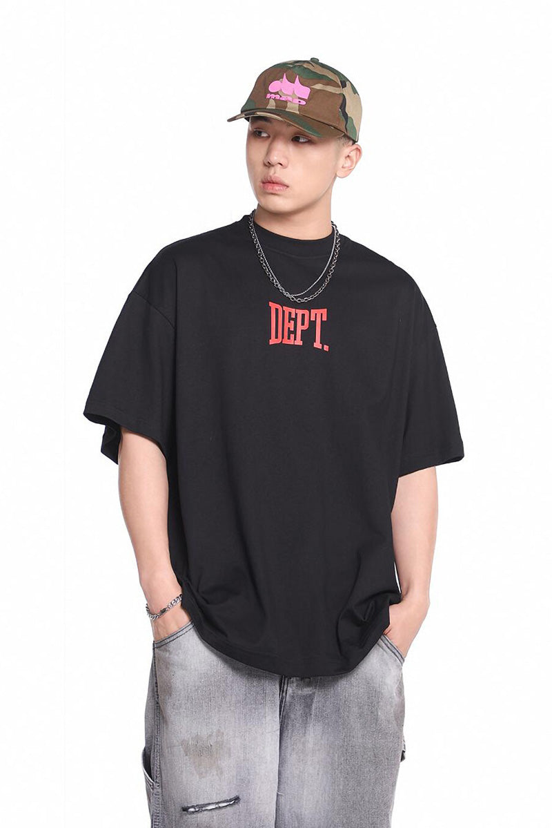 Gallery Dept. Classic LOGO letter printed short Sleeve T-Shirt