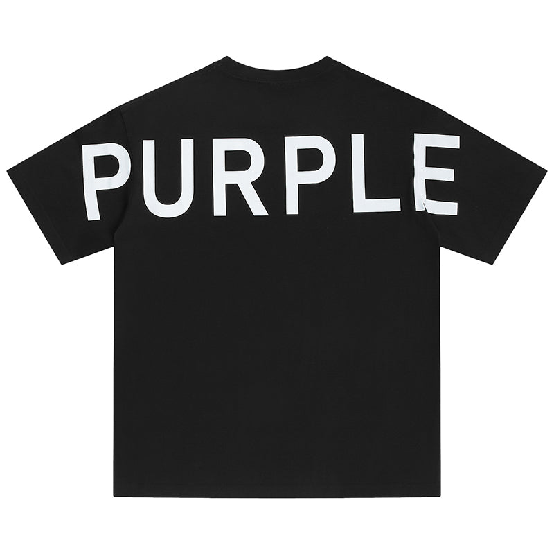 Purple Brand Clean Jersey Logo T-Shirt