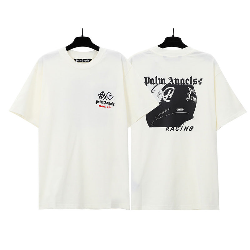 Palm Angels Racing Helmet T-Shirt