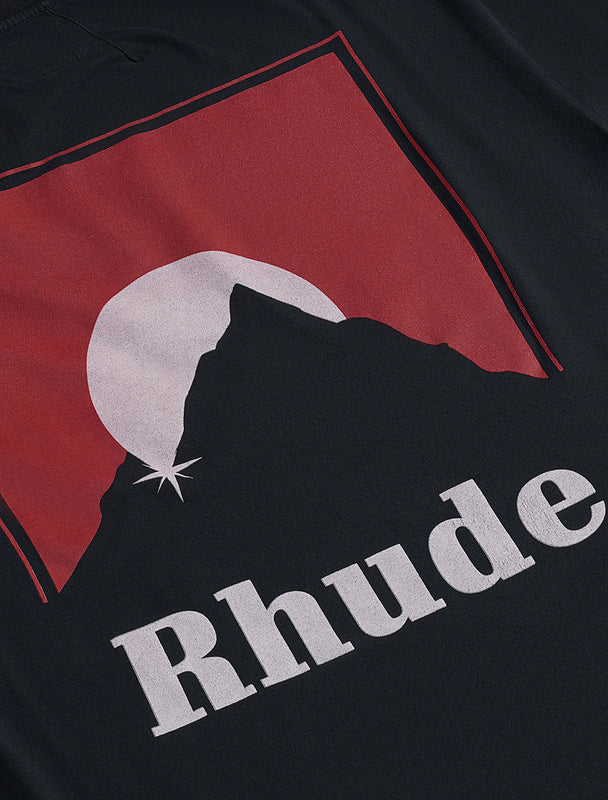 RHUDE MOONLIGHT LOGO T-SHIRT