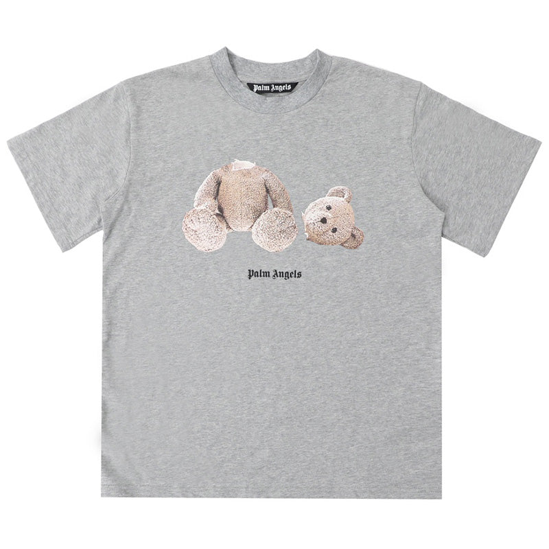 Palm Angels Bear Curved Logo T-Shirt