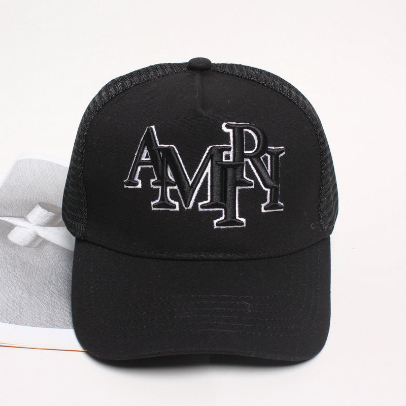 AMIRI Core Logo-Embroidered Baseball Caps