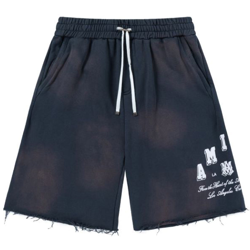 AMIRI Vintage Collegiate cotton track shorts