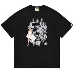 BAPE A BATHING APE x Marilyn Monroe Big Ape Head Tee