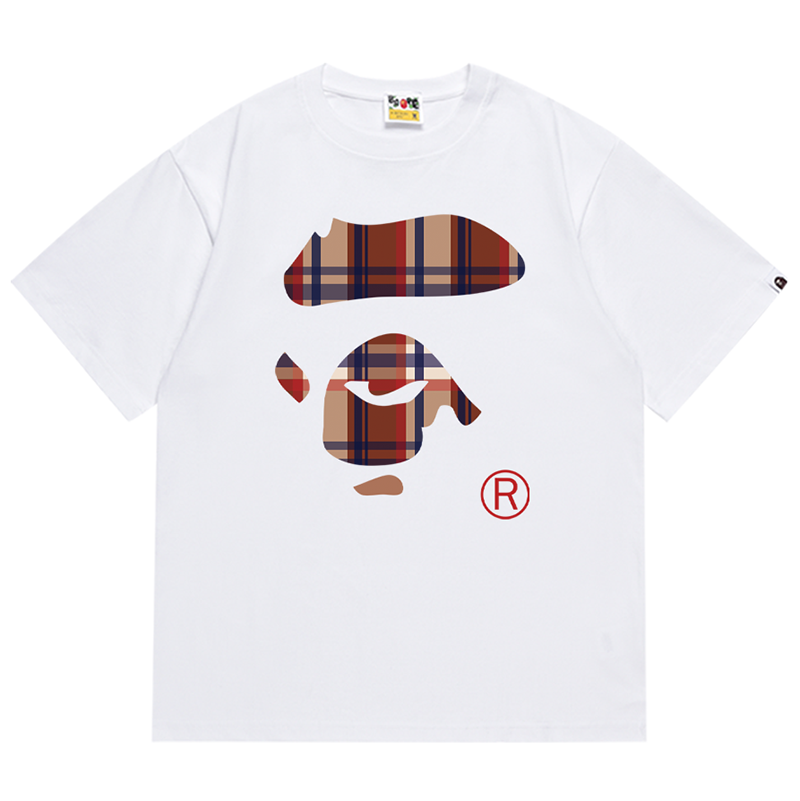 BAPE Check Ape Face Tee