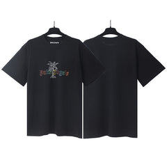 Palm Angels Sunset Palm Logo T-Shirts