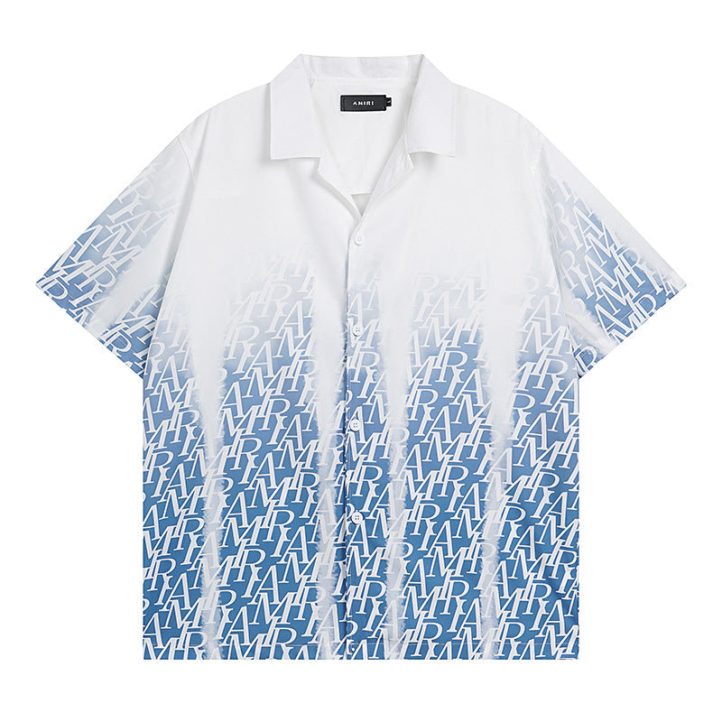 Amiri Allover Logo Printed Shirt