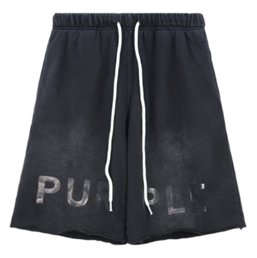 Purple Brand  Letter Logo Printed Shorts