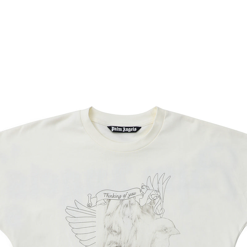 Palm Angels Graphic-Print Cotton T-Shir