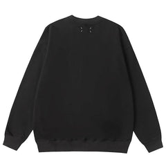 Maison Margiela Logo-Print Cotton Sweatshirt