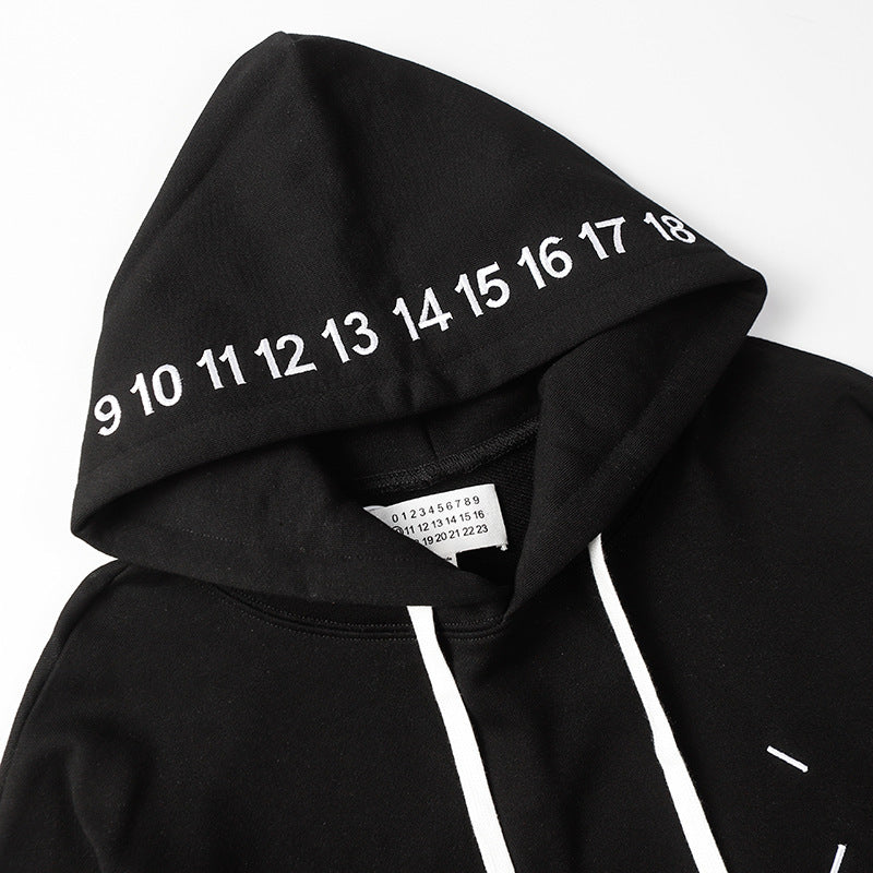 Maison Margiela Logo Embroidery Hoodie