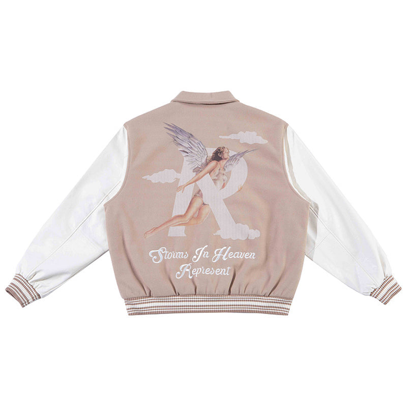 REPRESENT Storms In Heaven Varsity Jacket