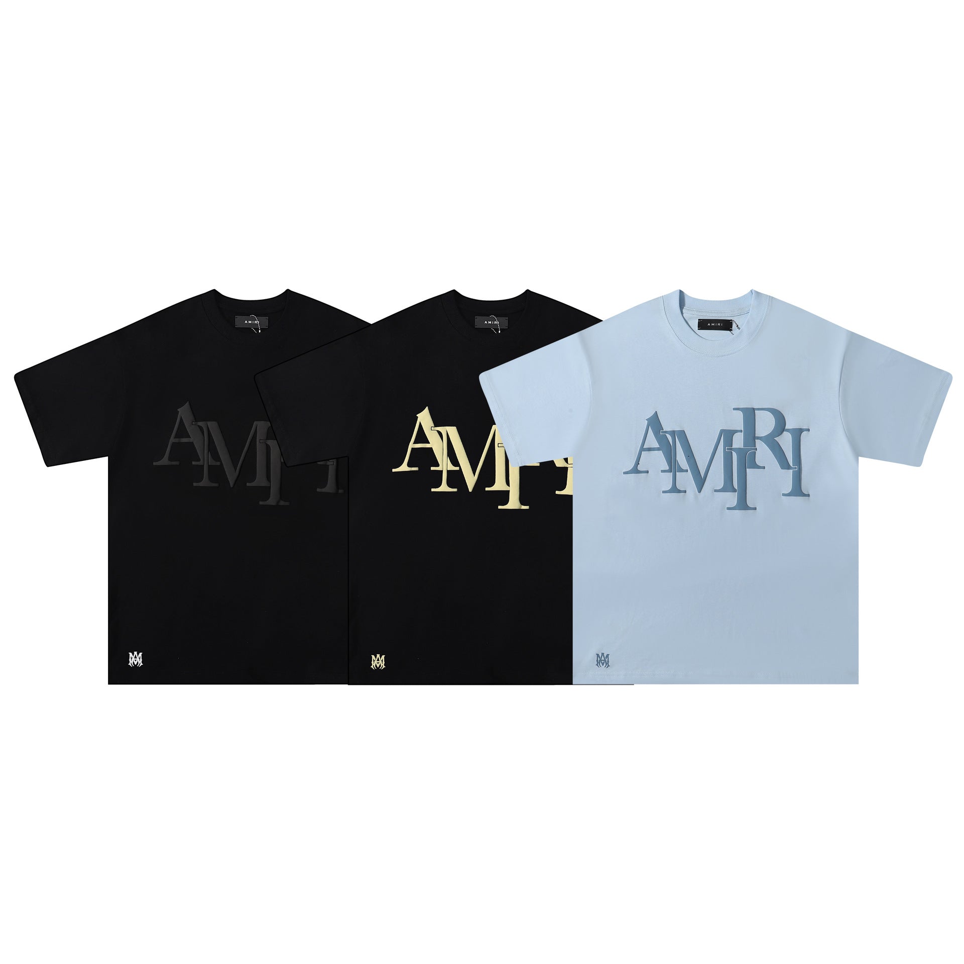 Amiri Staggered Logo T-Shirt