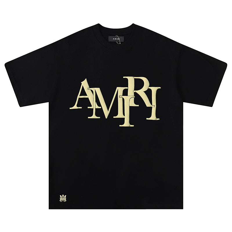 Amiri Staggered Logo T-Shirt