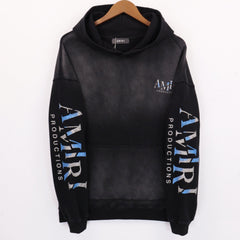 AMIRI Logo-Print Hoodie