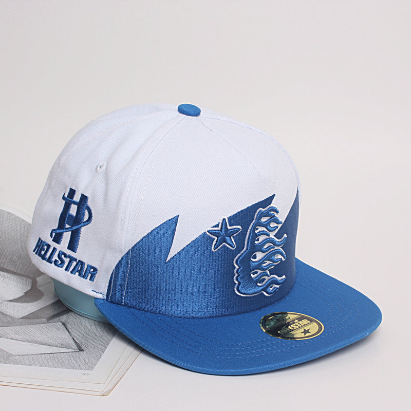 Hellstar Baseball Fitted Hat Blue