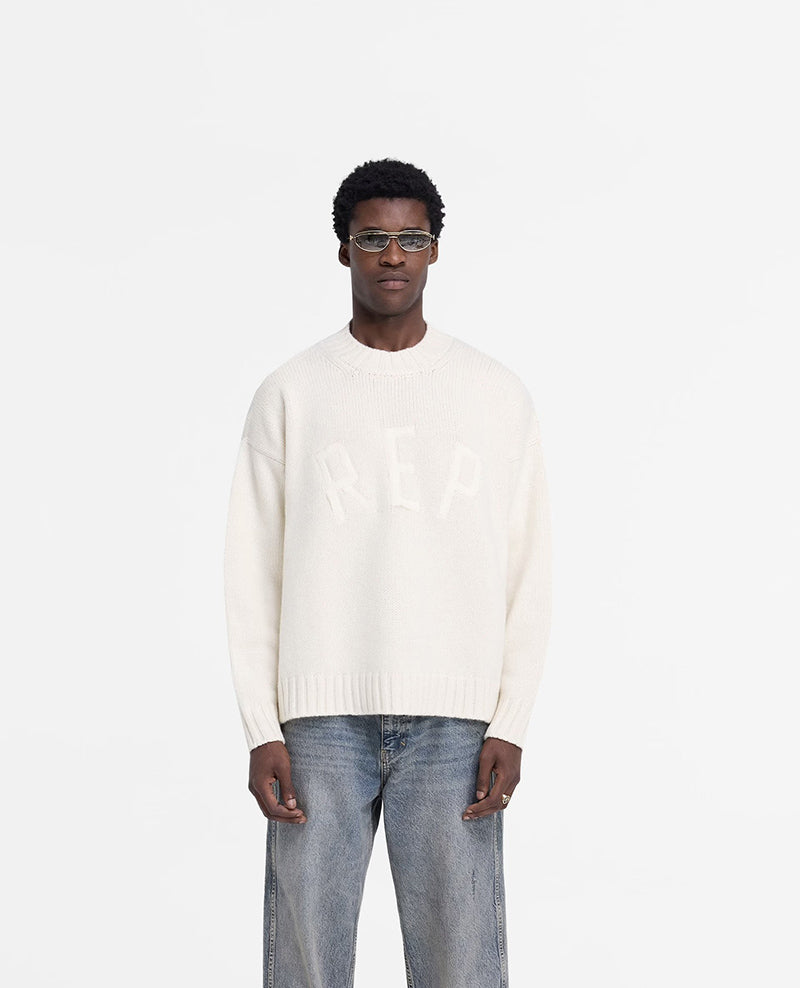 Represent Rep-appliqué sweater