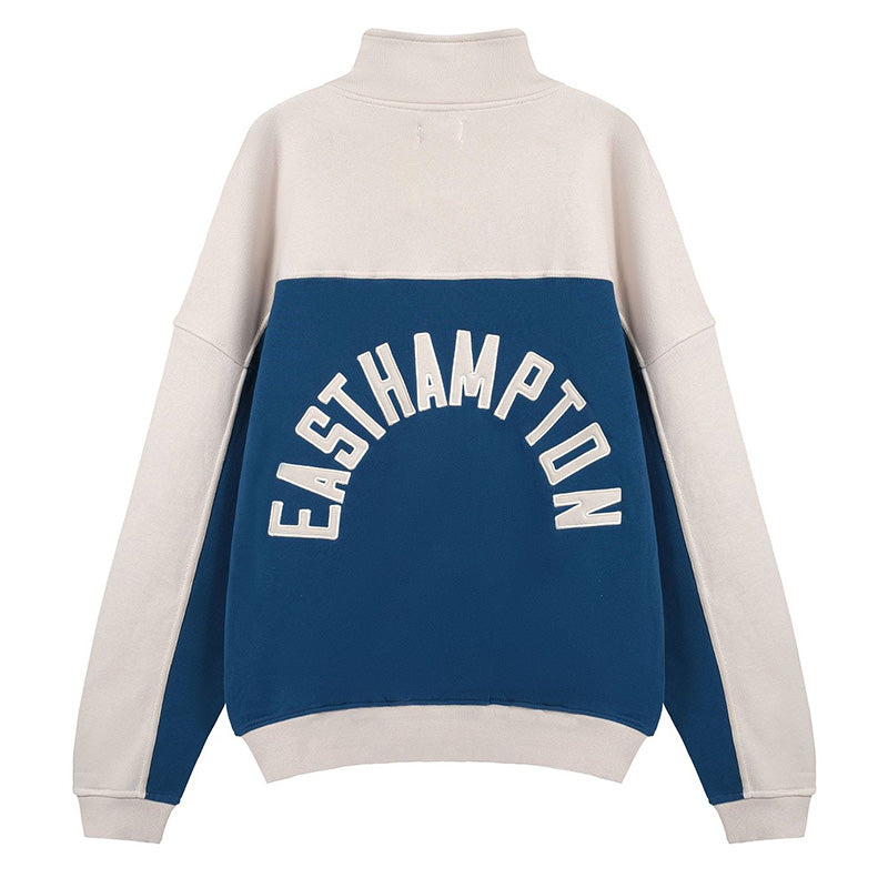 RHUDE Contrast Varsity Cotton Sweatshirt