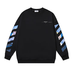 Off White Logo Cotton Sweatshirts