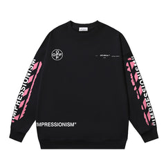 Off White Logo Cotton Sweatshirts