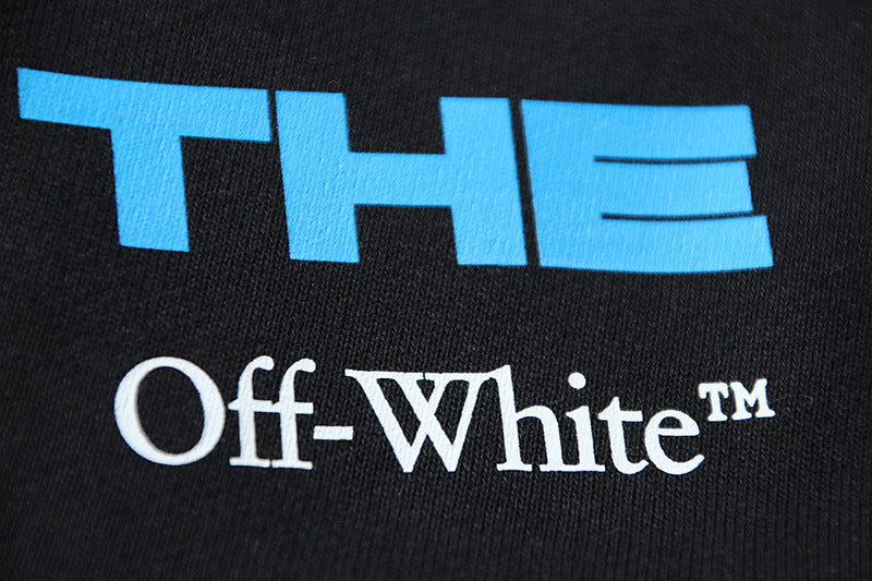 Off White Logo Cotton Sweatshirts