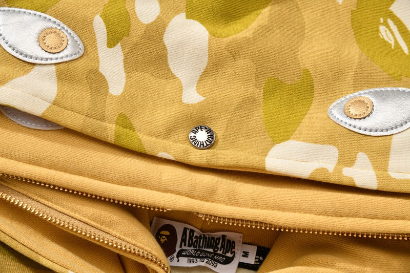 BAPE Color Camo Double Shark Full Zip Hoodie