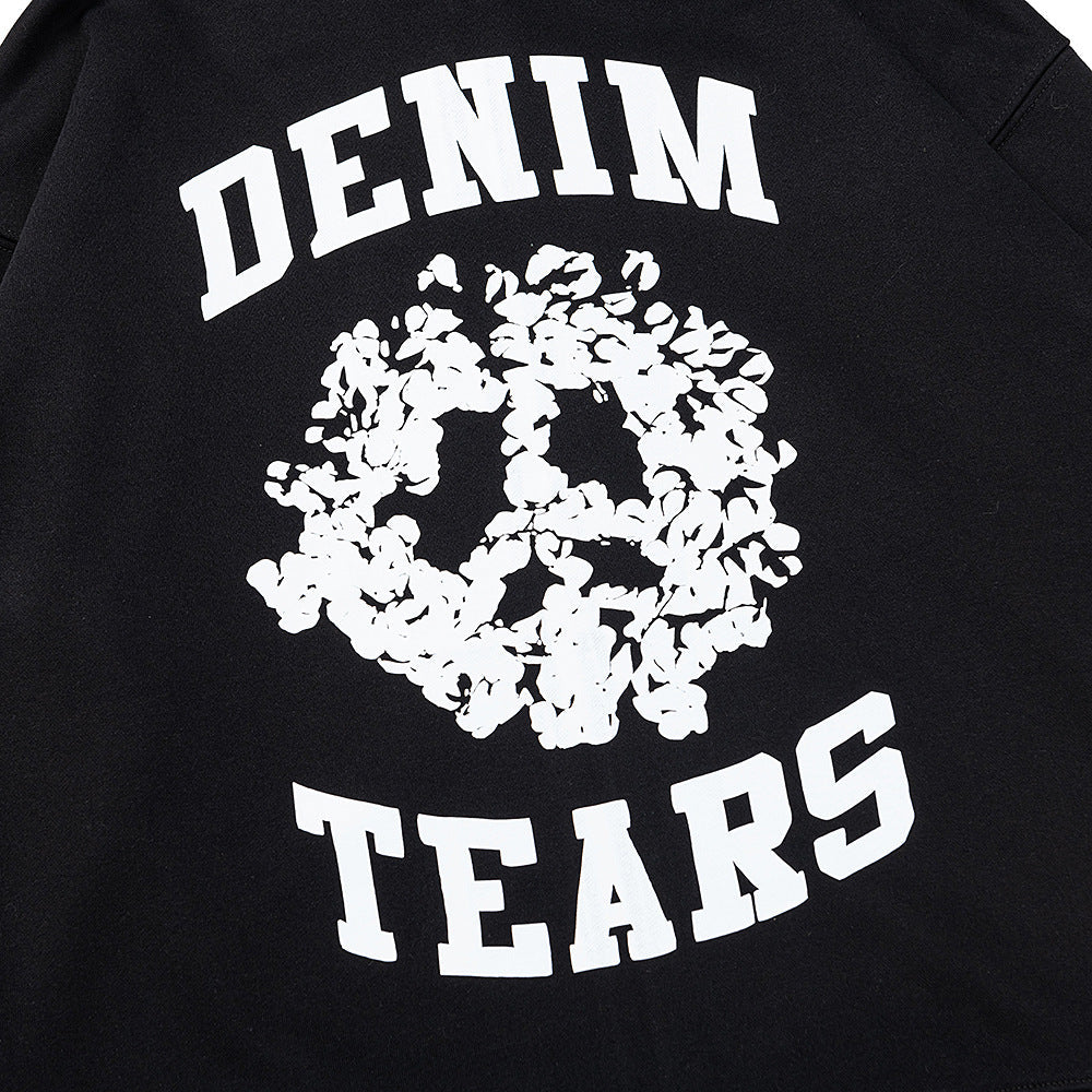 Denim Tears Denim University Zip Hoodie Black