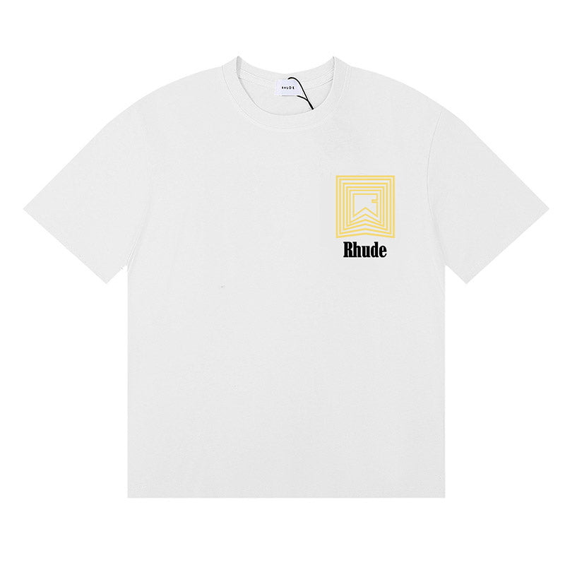 RHUDE Chevron Logo Repeat Tee