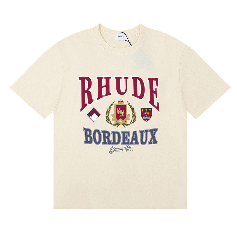 RHUDE Bordeaux T-Shirts