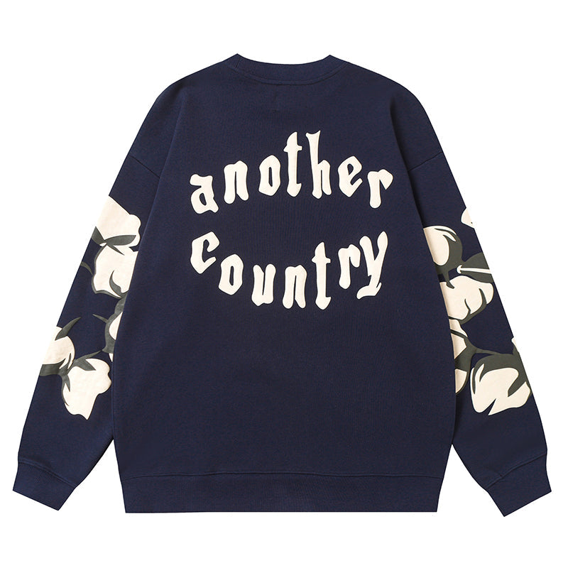 Denim Tears Kapok Pattern Printed Sweatshirts