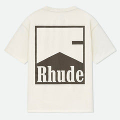 Rhude Cotton Chevron Logo T-Shirt