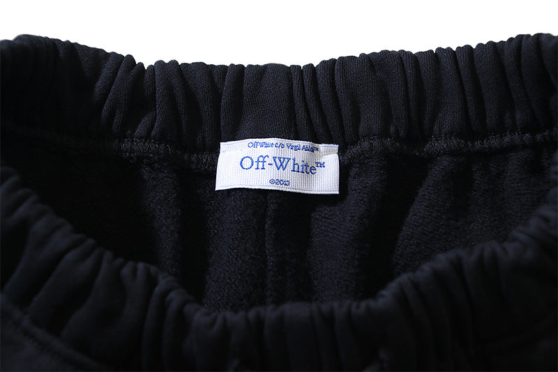 Off-White Logo Arrows Printed Shorts