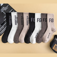 FEAR OF GOD FG Vintage Alphabet Socks 2 pairs