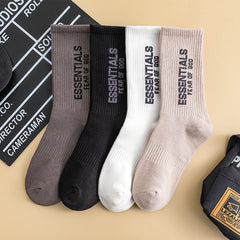 FEAR OF GOD ESSENTIALS Vintage Alphabet Socks 2 pairs