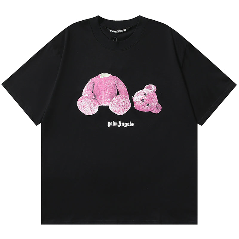 PALM ANGELS Decapitated bear T-Shirts