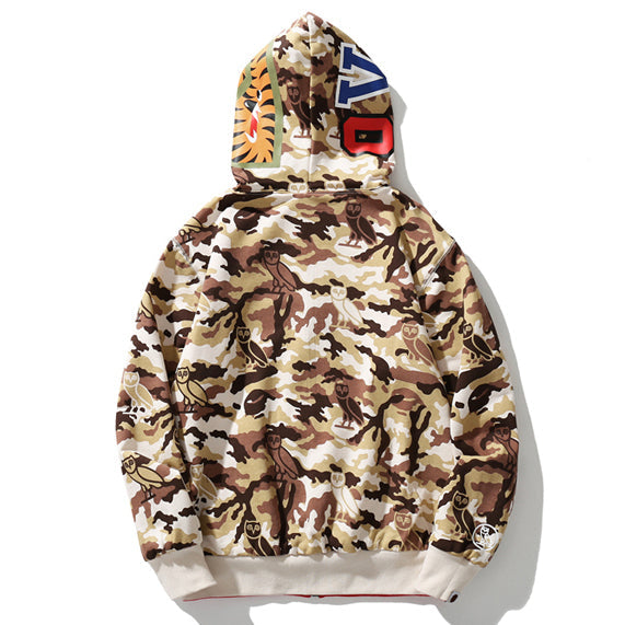 BAPE Shark Reversible Full Zipper Hoodie