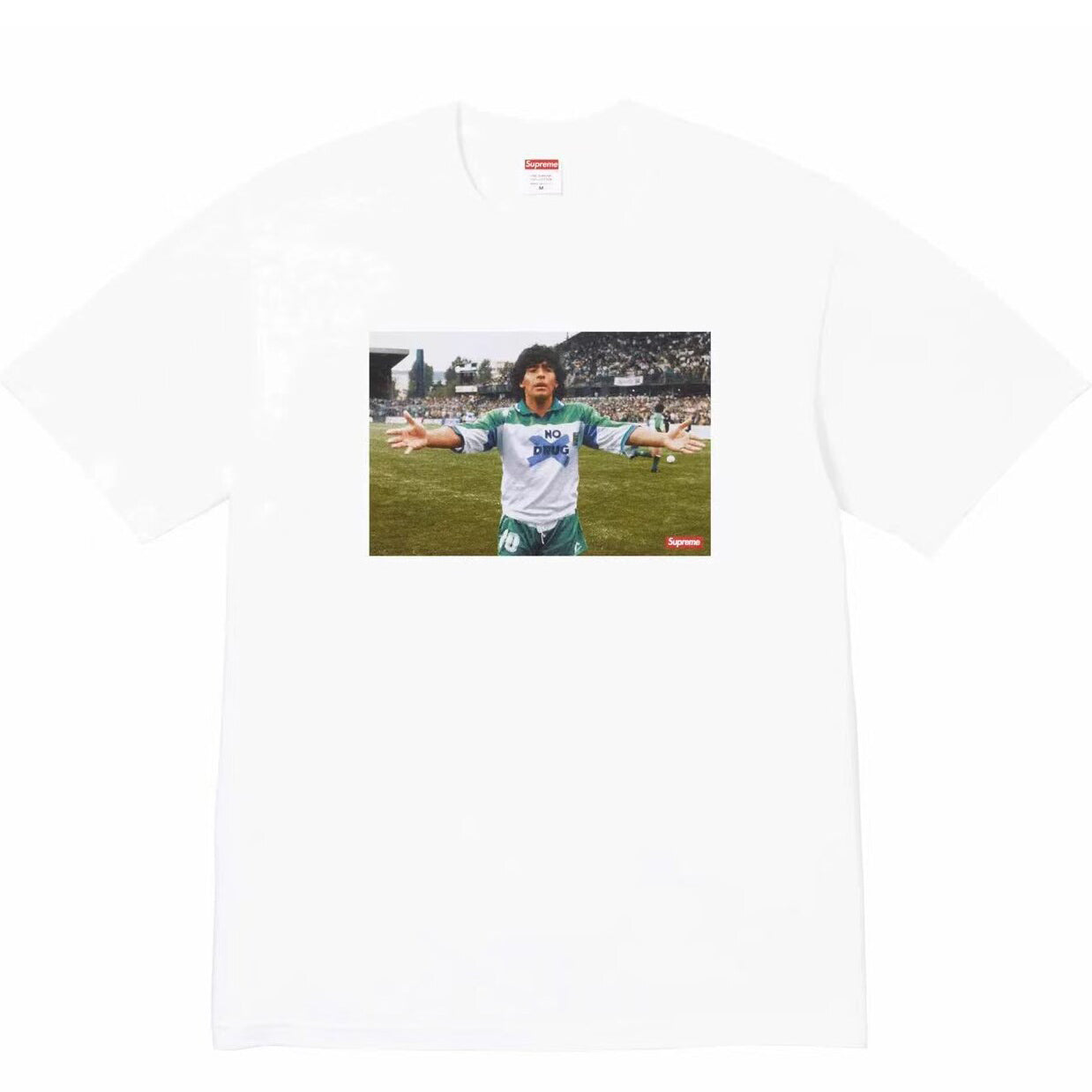 Supreme Maradona Print T-Shirt