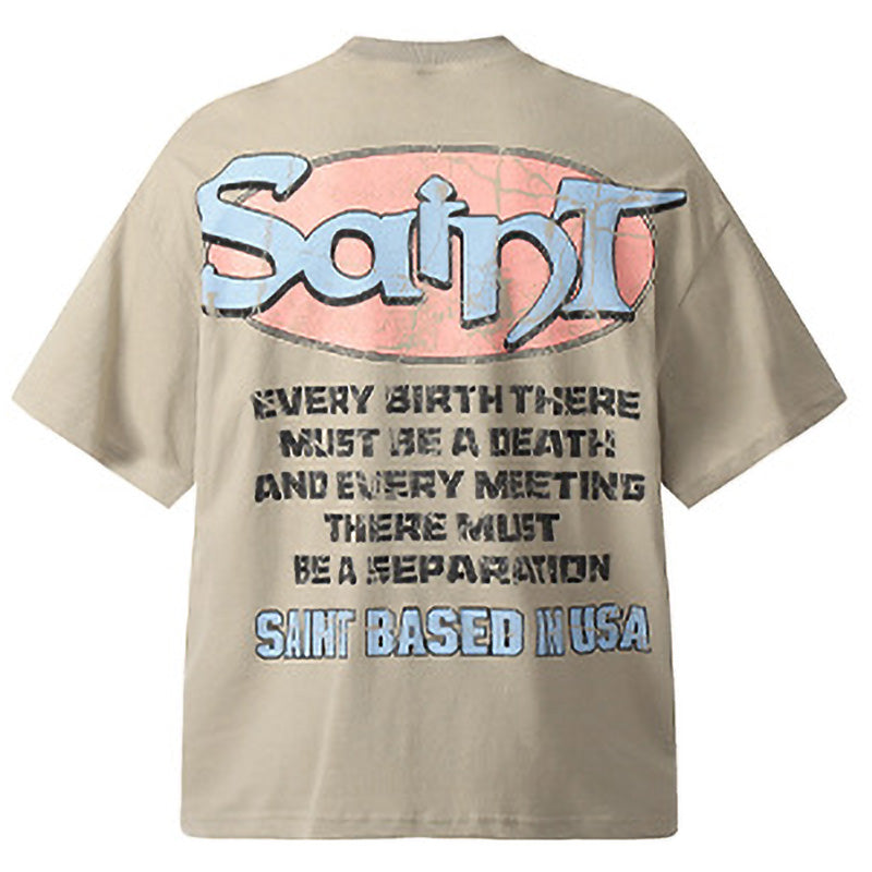 SAINT MICHAEL Skeleton Print T-Shirts