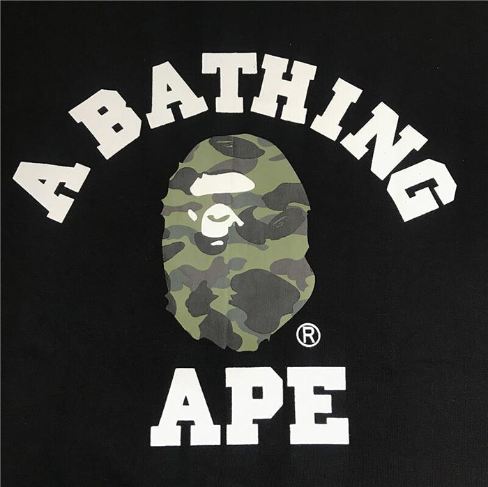 BAPE Color Camo College T-Shirts