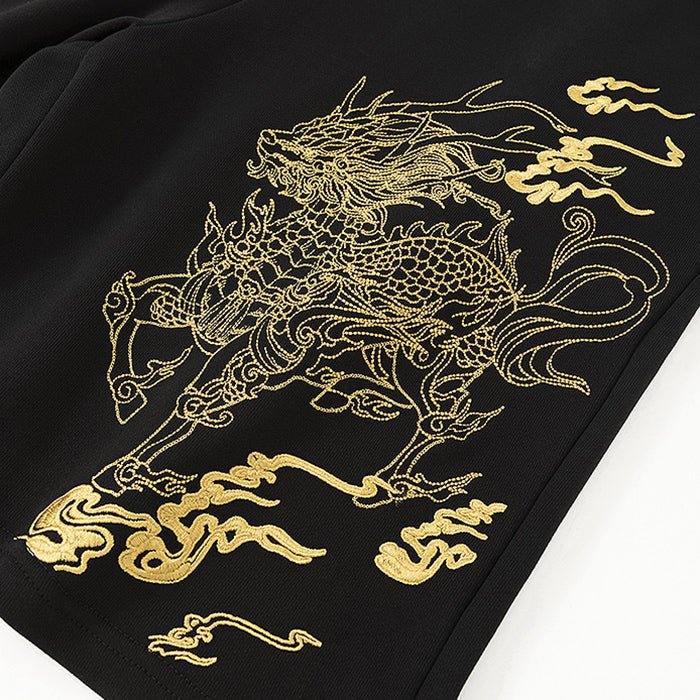 Kirin Embroidered Shorts