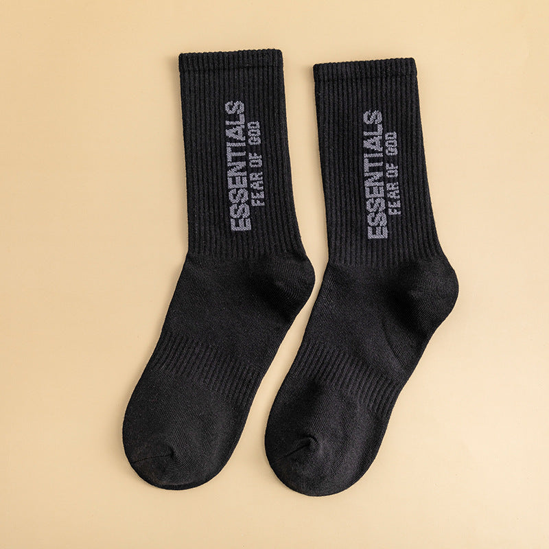 FEAR OF GOD ESSENTIALS Vintage Alphabet Socks 2 pairs