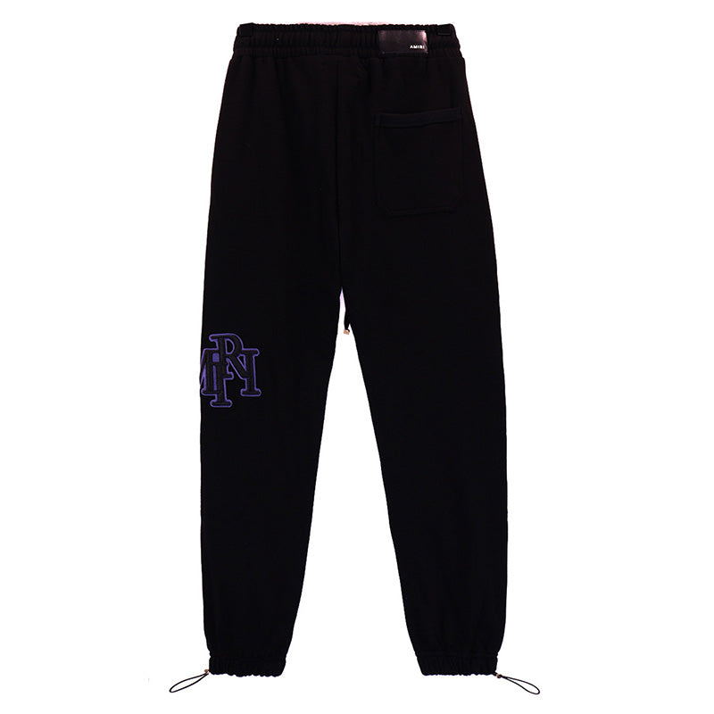 AMIRI Logo-Embroidered Cotton-Jersey Pant