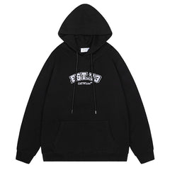 Off White Logo Drawstring Hoodie